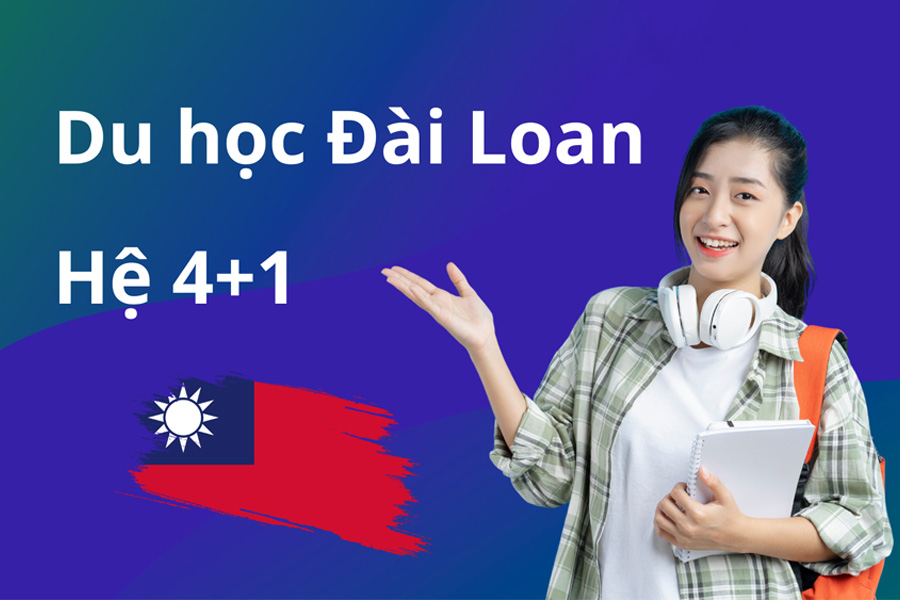 Du học Đài Loan hệ 1 + 4 (Dự bị Đại học)